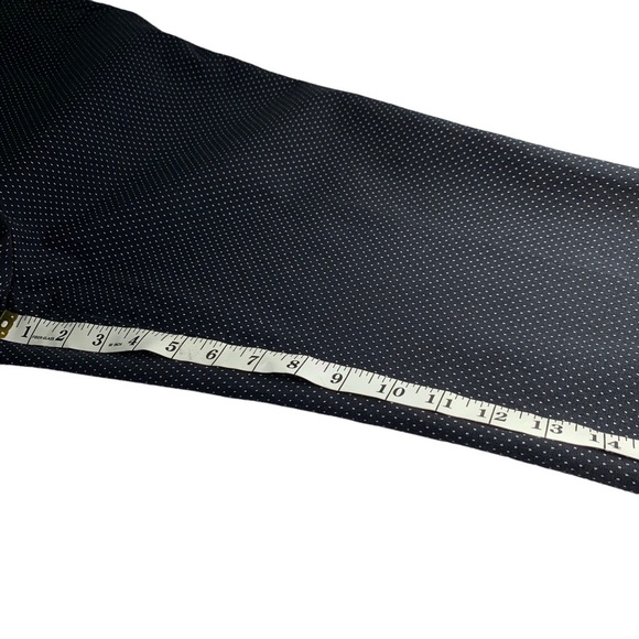 Talbots Hampshire Slit Ankle Small Black & White Polka Dot Pants New NWOT Sz 10 - Picture 6 of 8